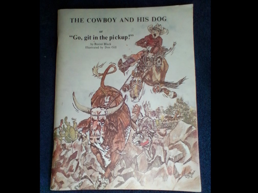 Cowboy and his dog book