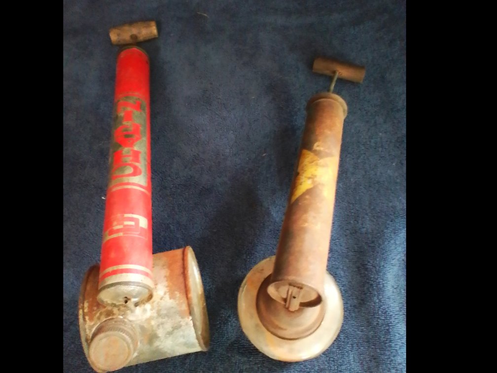 Old time bug sprayers