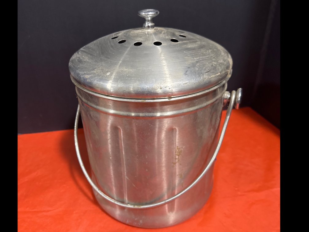 Stainless Steel Countertop Compost Bin