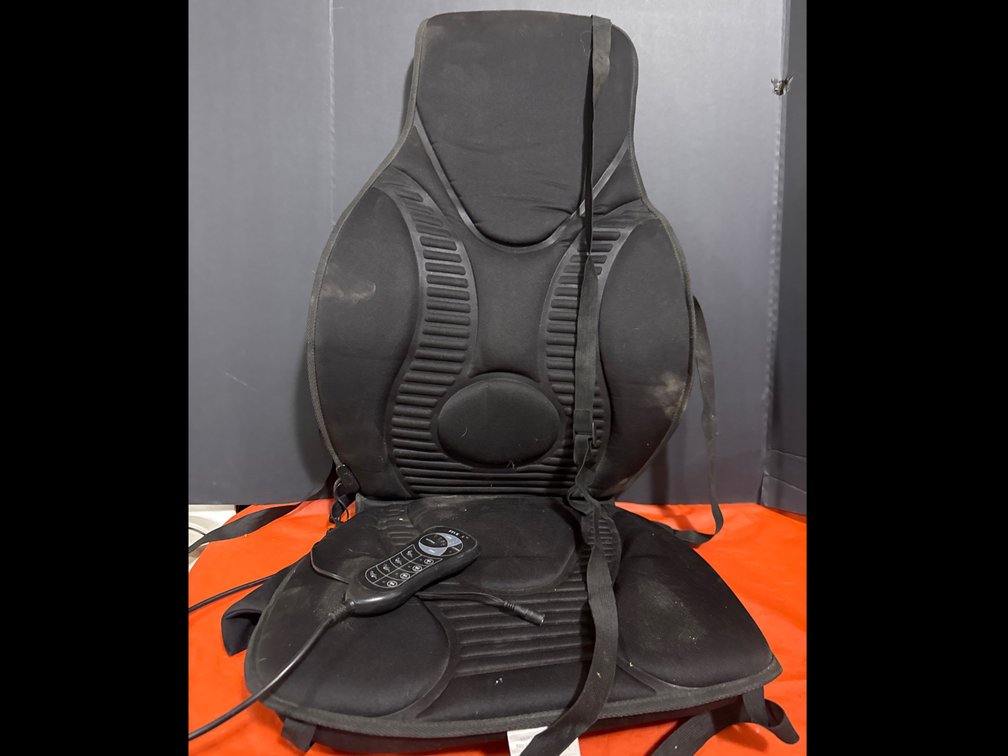 Heated/Massage Portable Seat Cushion W/ Wired Controller