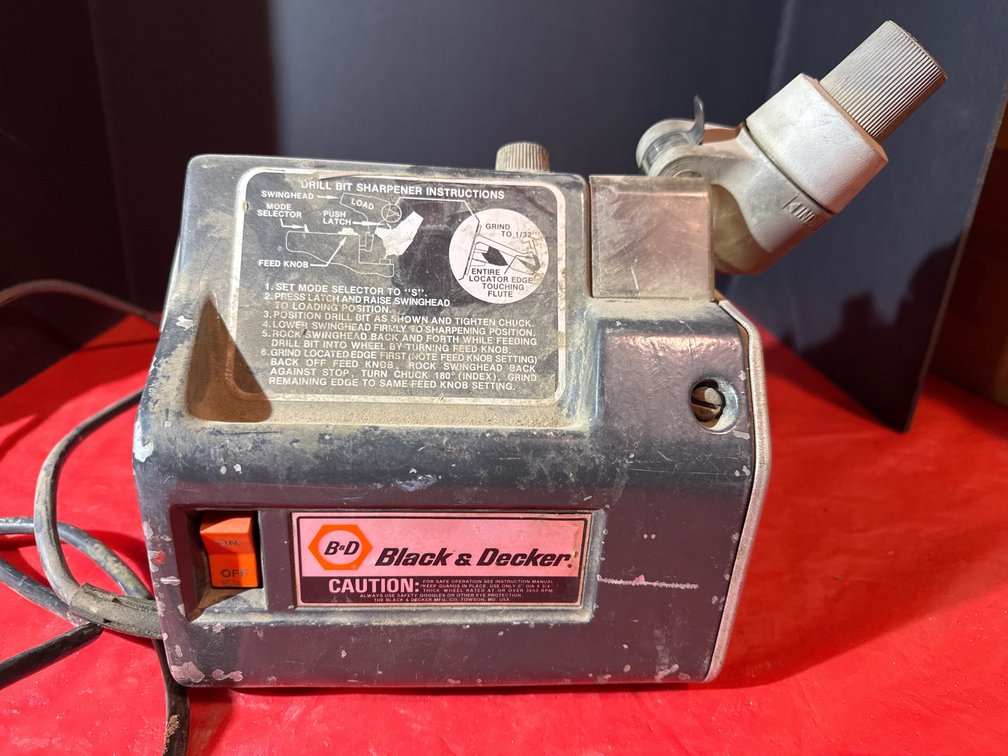 Black & Decker Drill Bit Sharpener