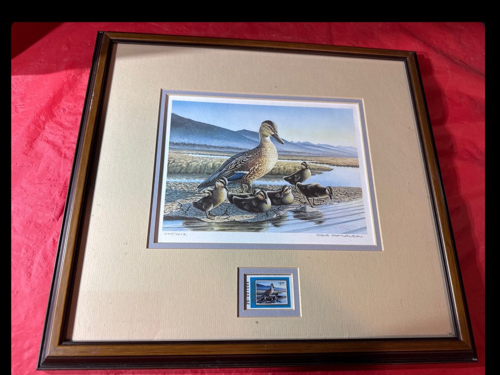 79-80 Federal Duck Stamp. “ Green Winged Teal”