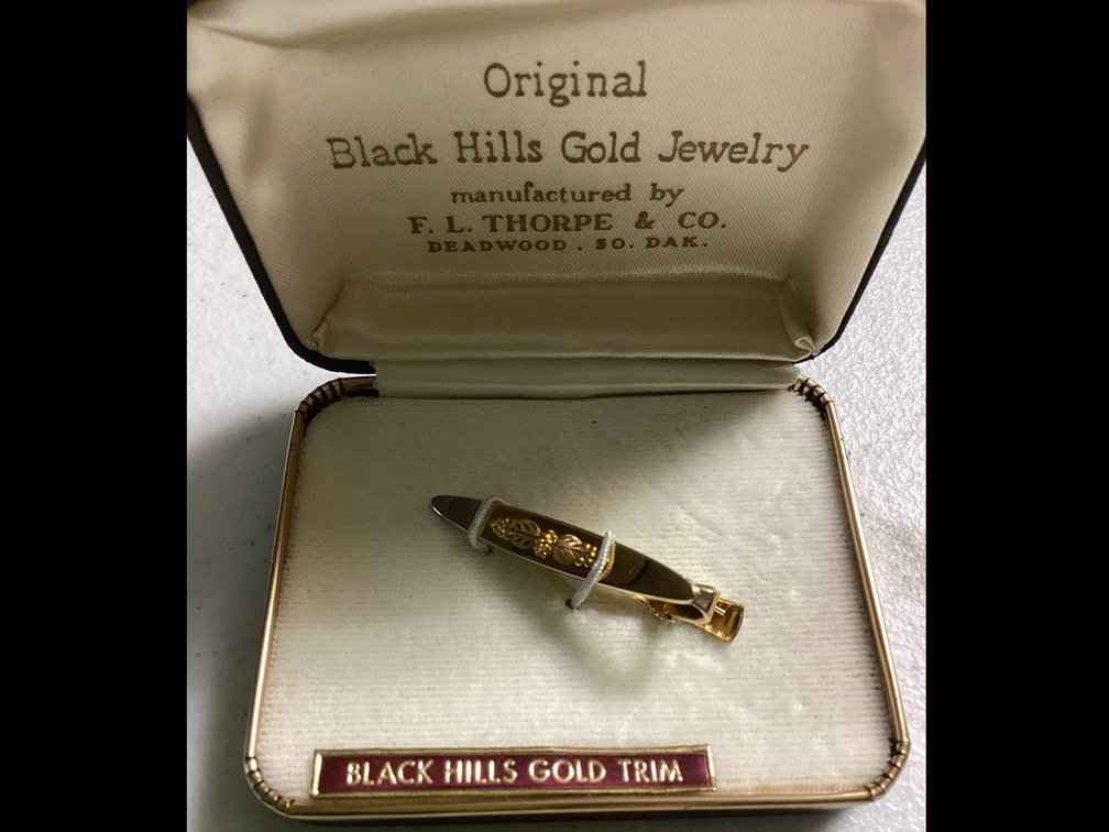 Black Hills Gold Tie Clip