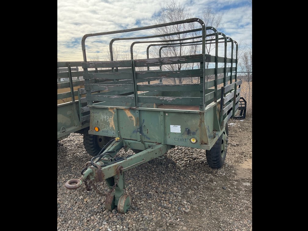 1968 Military Cargo Trailer
