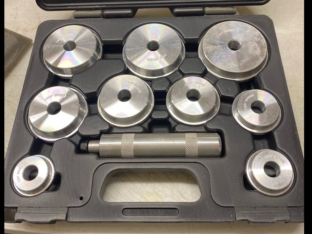 NAPA Pneumatic Bearing Race and Seal Driver Set