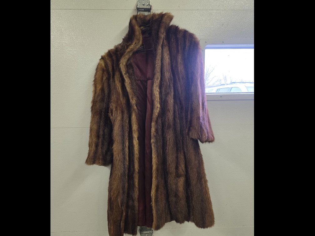 Morris B Sachs Inc. Knee Length Mink Coat