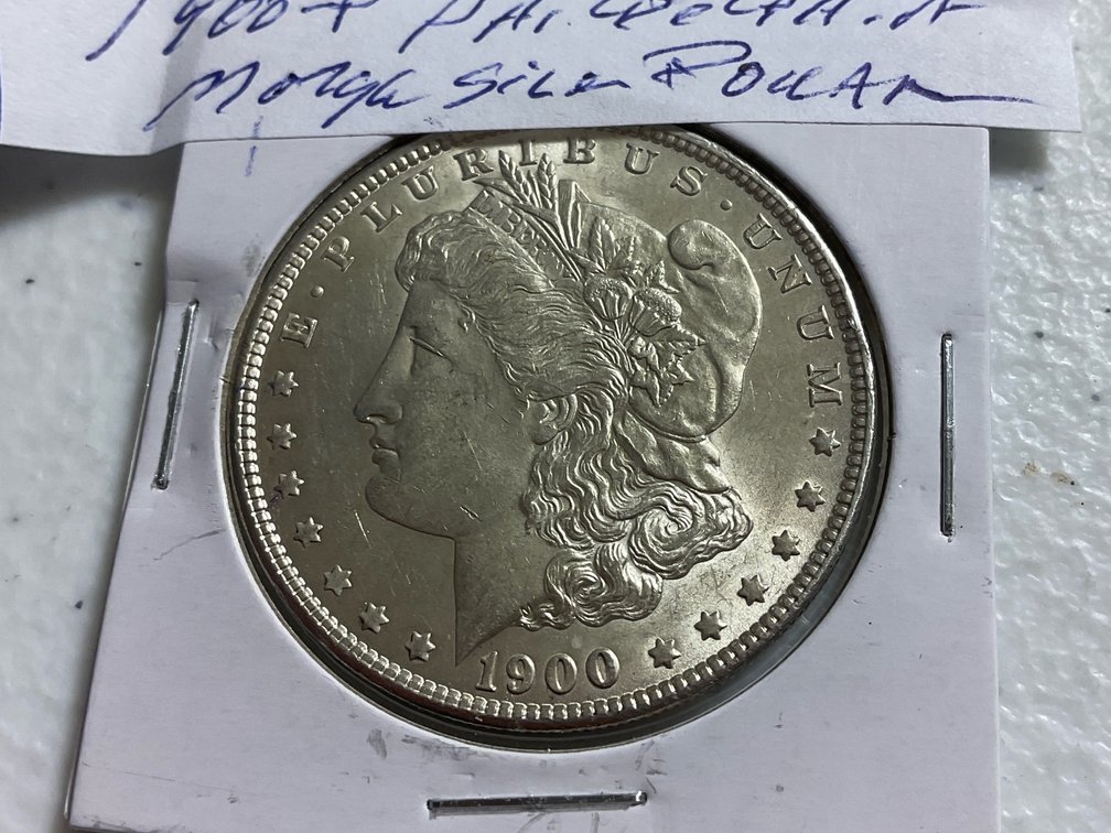 1900 P Philadelphia Morgan Dollar