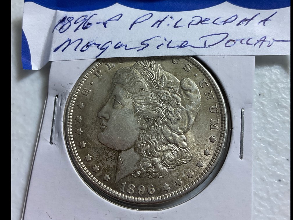 1896 P Philadelphia Morgan Dollar