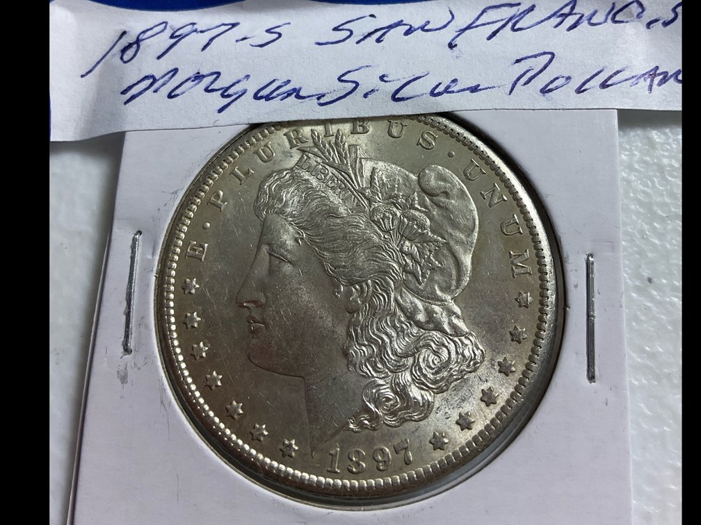 1897 S San Francisco Morgan Dollar