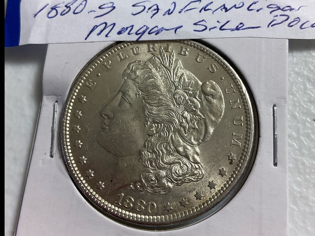 1880 S San Francisco Morgan Dollar