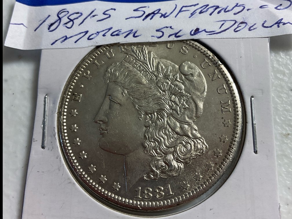 1881 S San Francisco Morgan Dollar