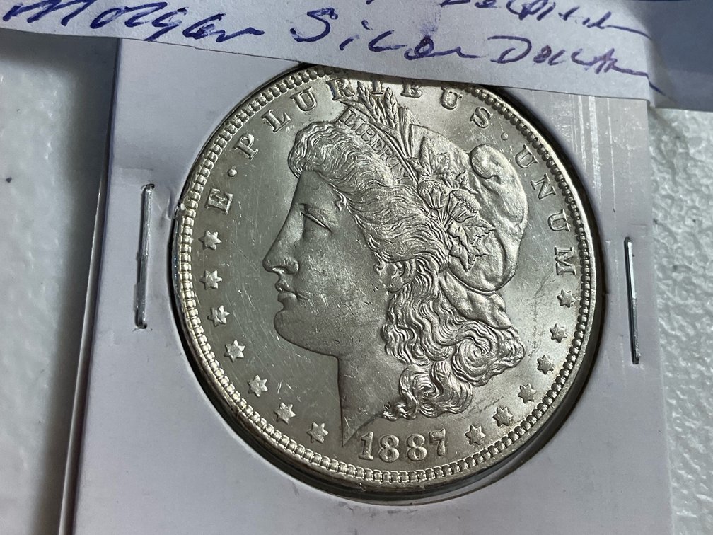 1887 P Philadelphia Morgan Dollar