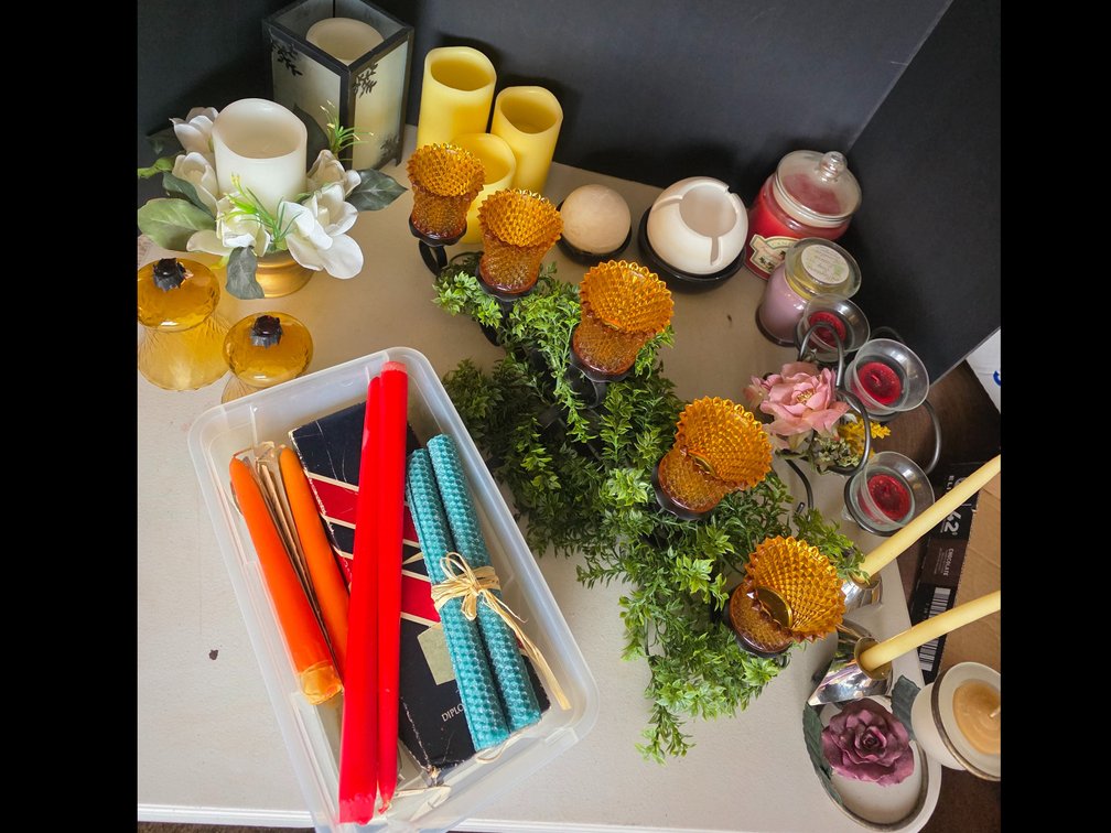 Candles and Candle Holders