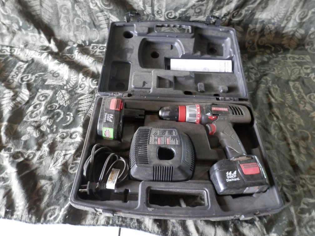 Craftsman 14.4 Volt Cordless Drill In Case