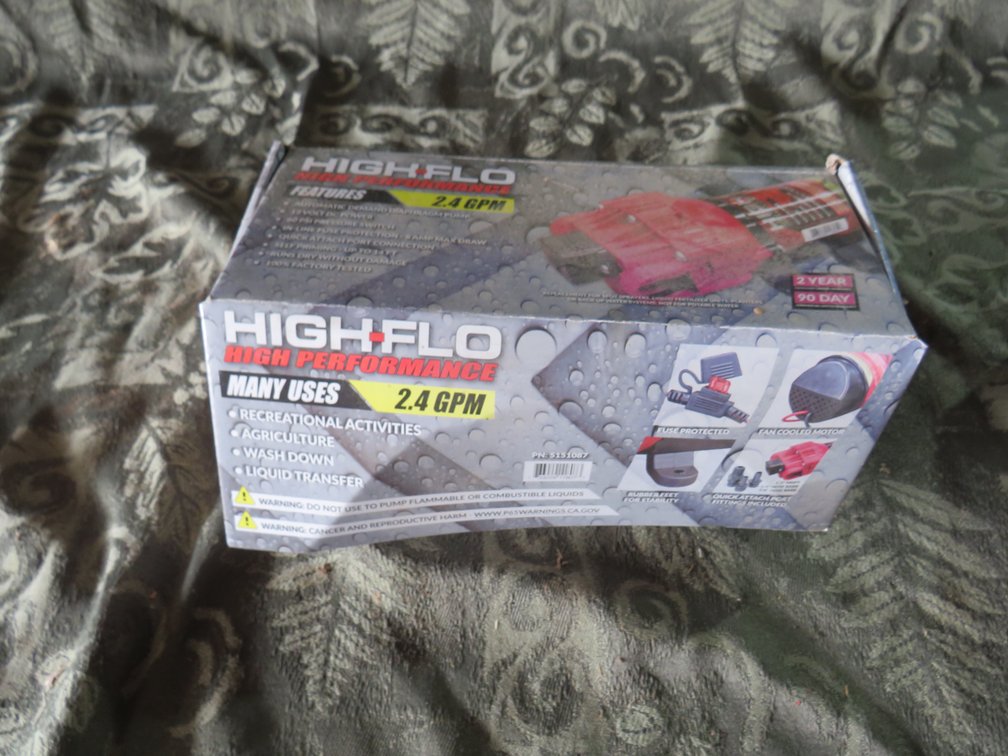 High-Flo 2.1 GPM 12 Volt Pump
