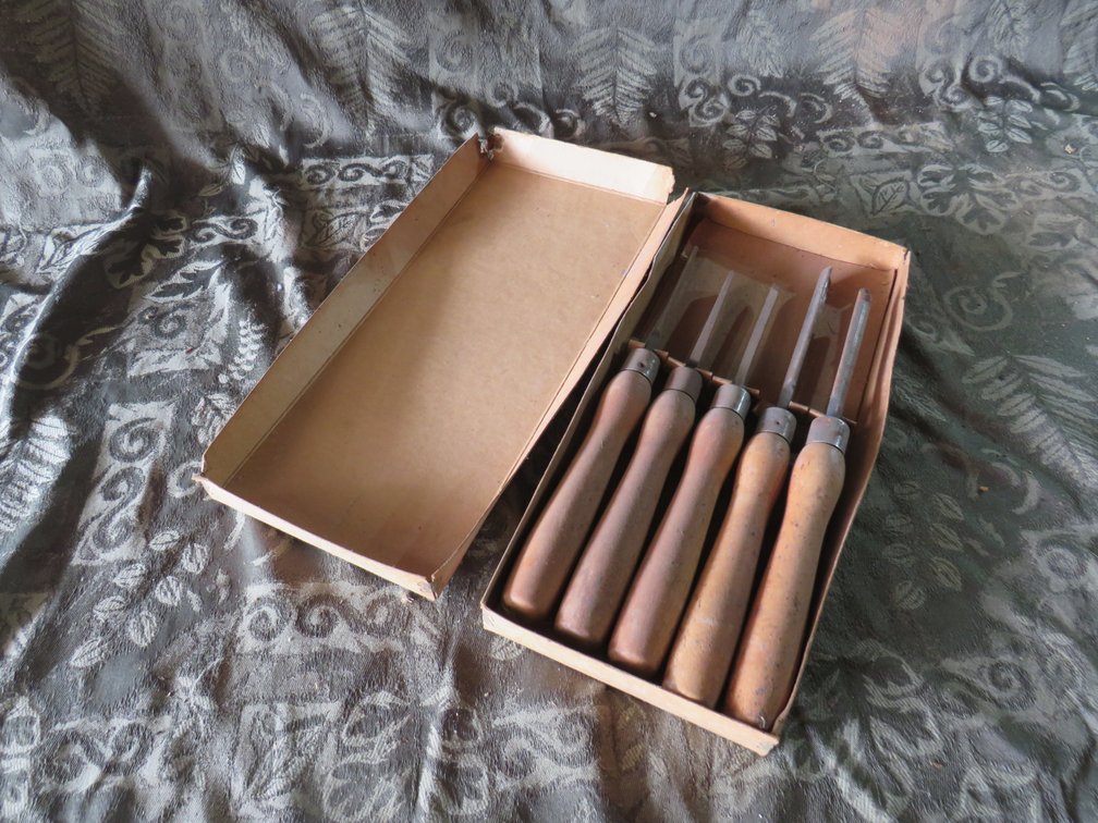 5-Piece Wood Lathe Turning Tool Set