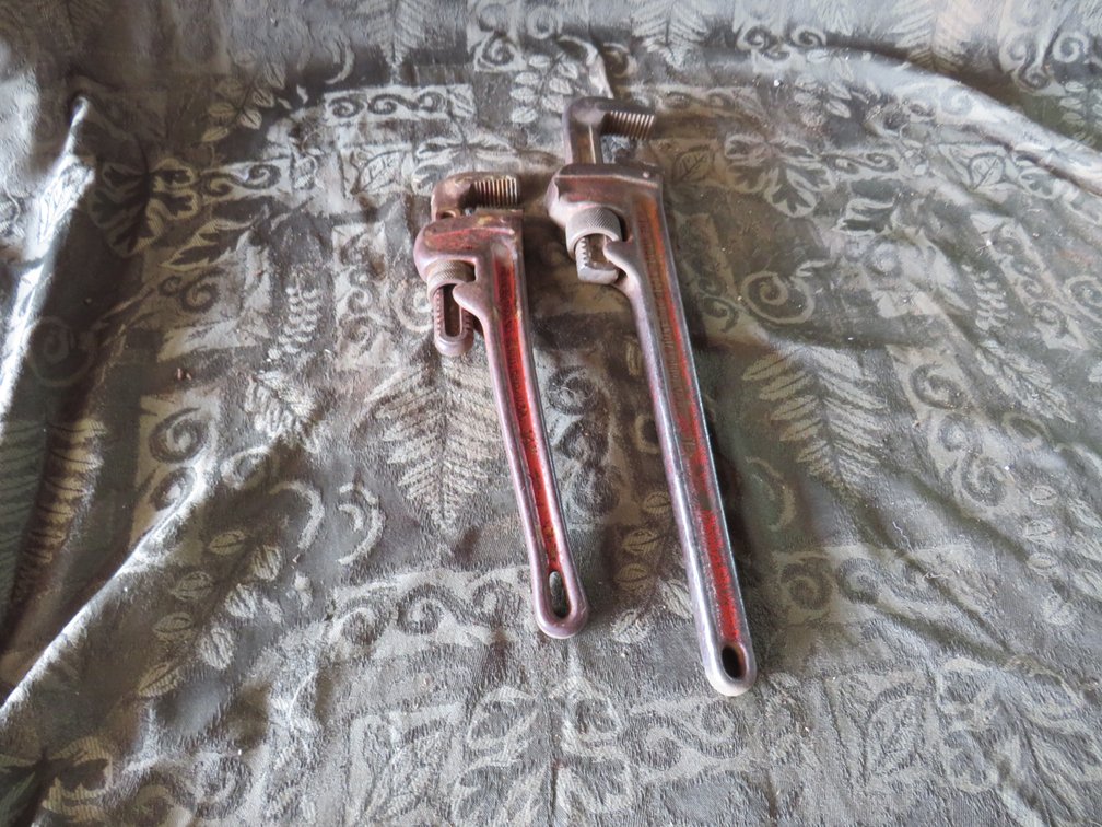 (2) Ridgid Pipe Wrenches