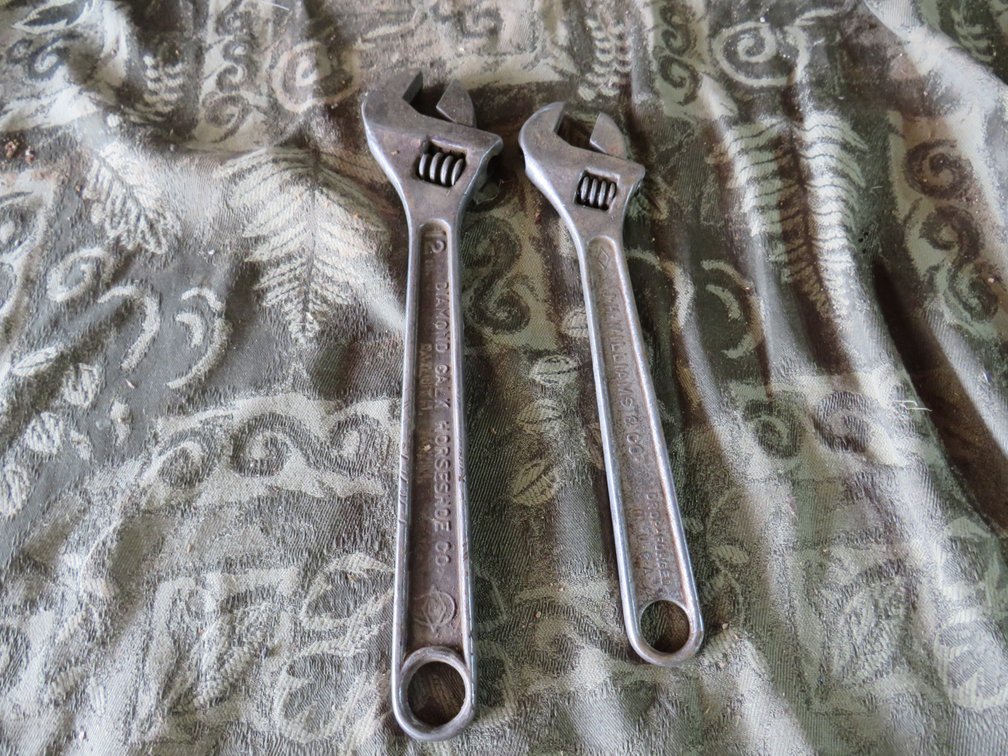 (2) Adjustable Wrenches
