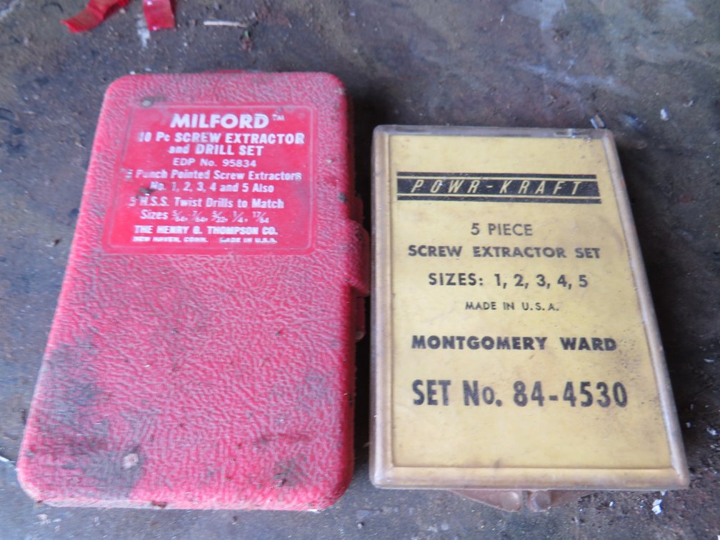 (2) Screw Extractor Sets