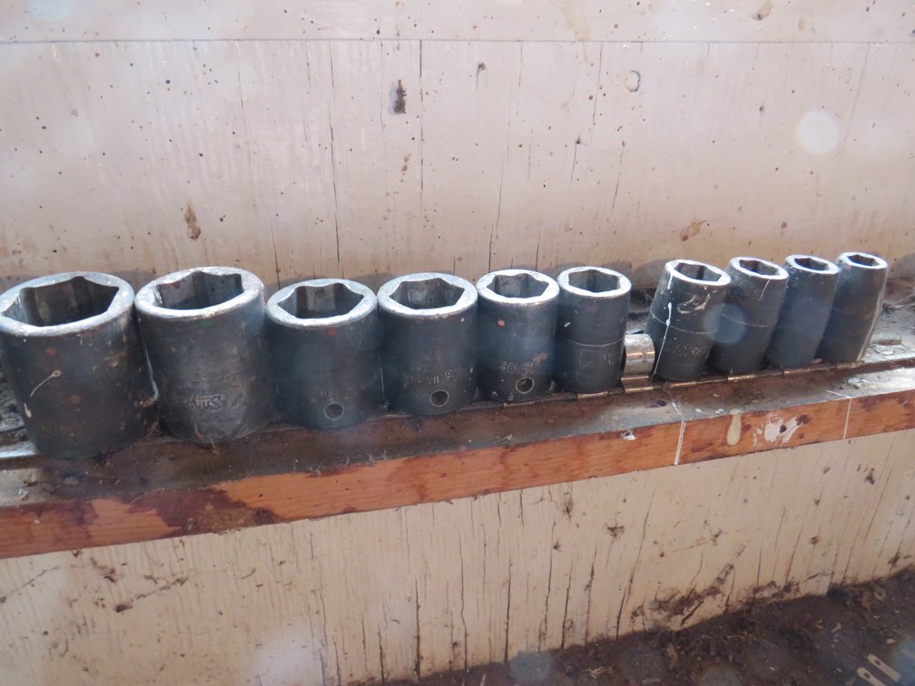 Snap-on 1/2” Drive SAE Impact Sockets