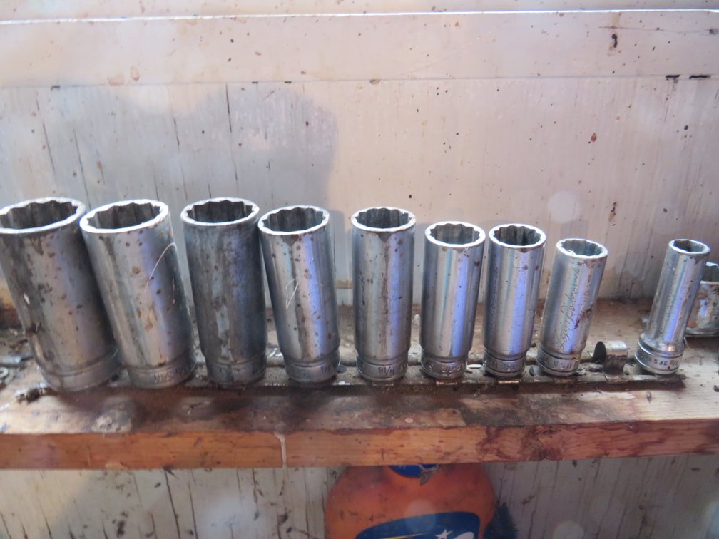 Snap-on 3/8” Drive Deep Well 12-Point Sockets