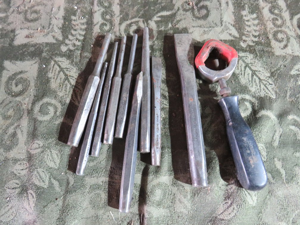 Assorted Snap-on Punches And Chisels
