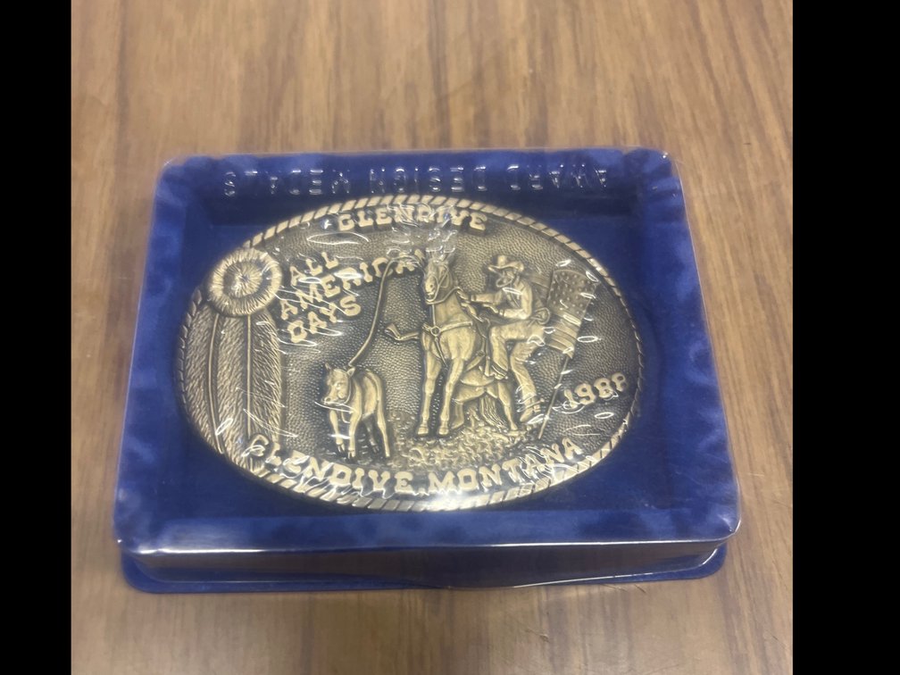 Glendive All American Days Belt Buckle