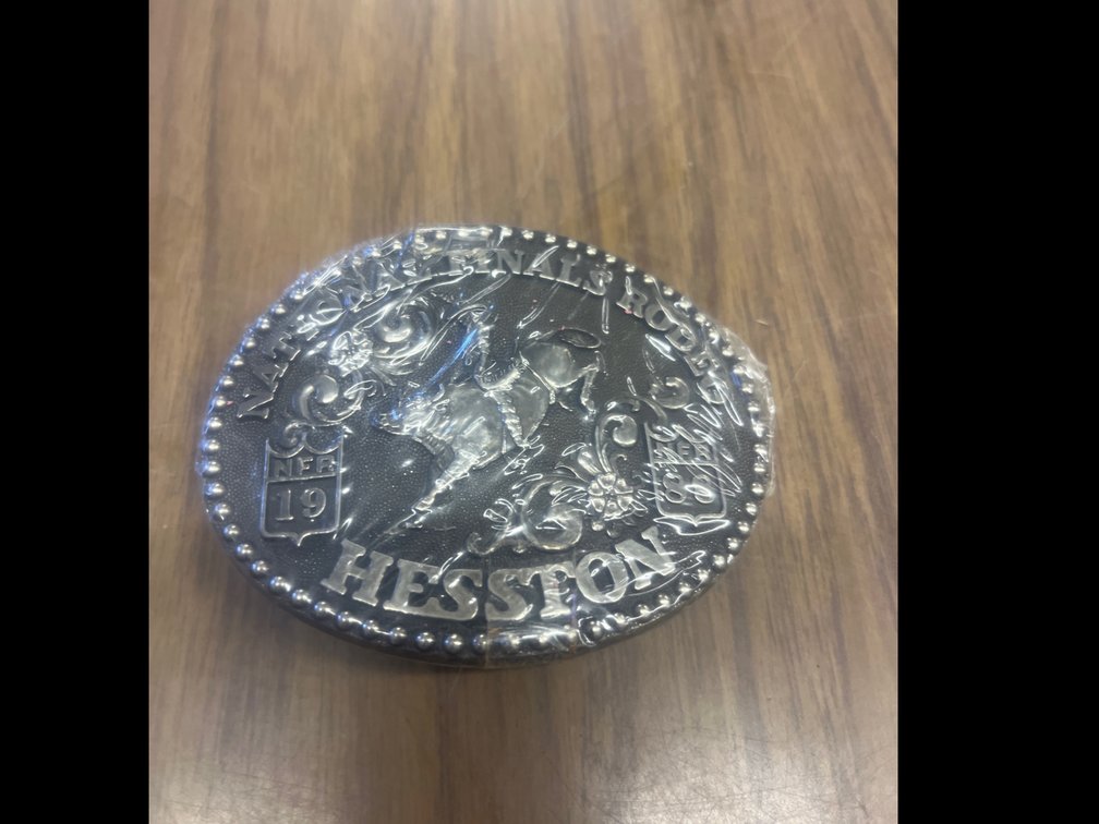 1988 Hesston NFR Belt Buckle