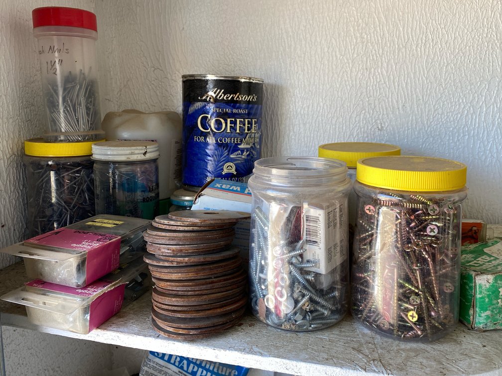 Nails, Nuts, Bolts & Assorted Fasteners