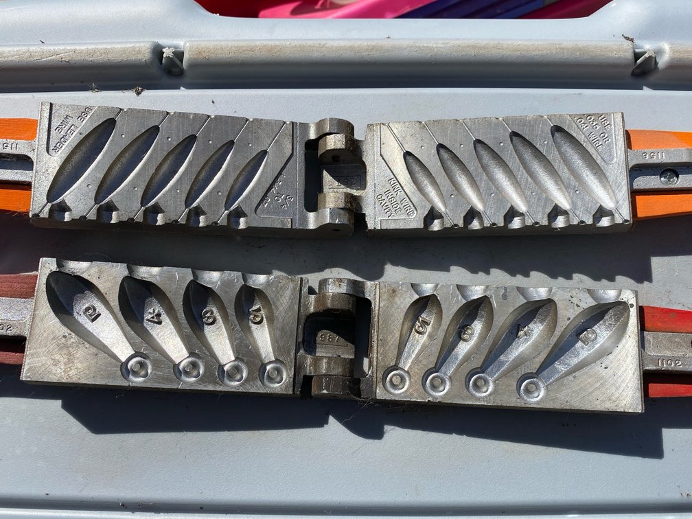 Sinker Molds Lot of 2