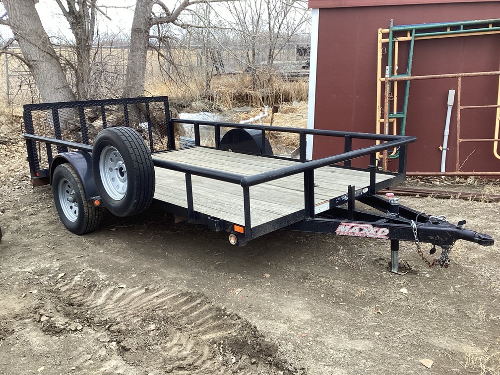 12’ MAXXD Utility Trailer