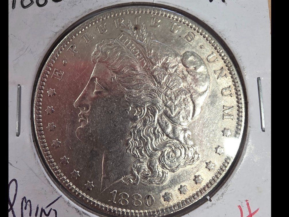 1880 P Morgan Silver Dollar