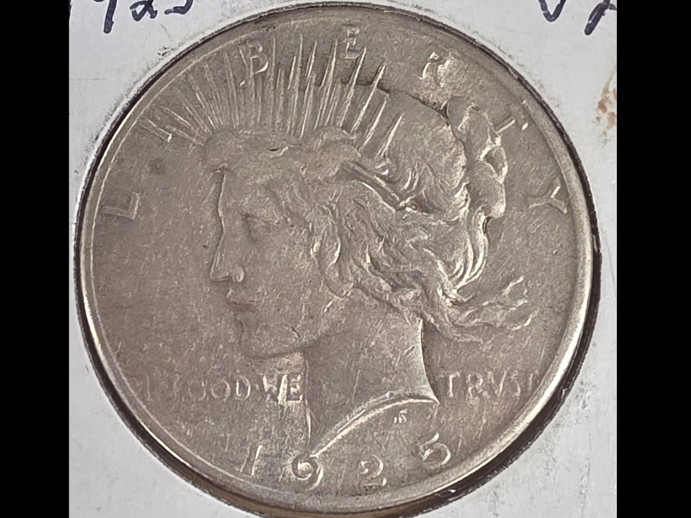 1925 P Peace Dollar