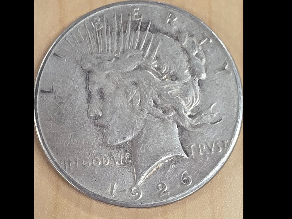 1926 P Peace Dollar