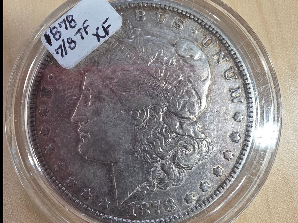 1878 P Morgan Silver Dollar
