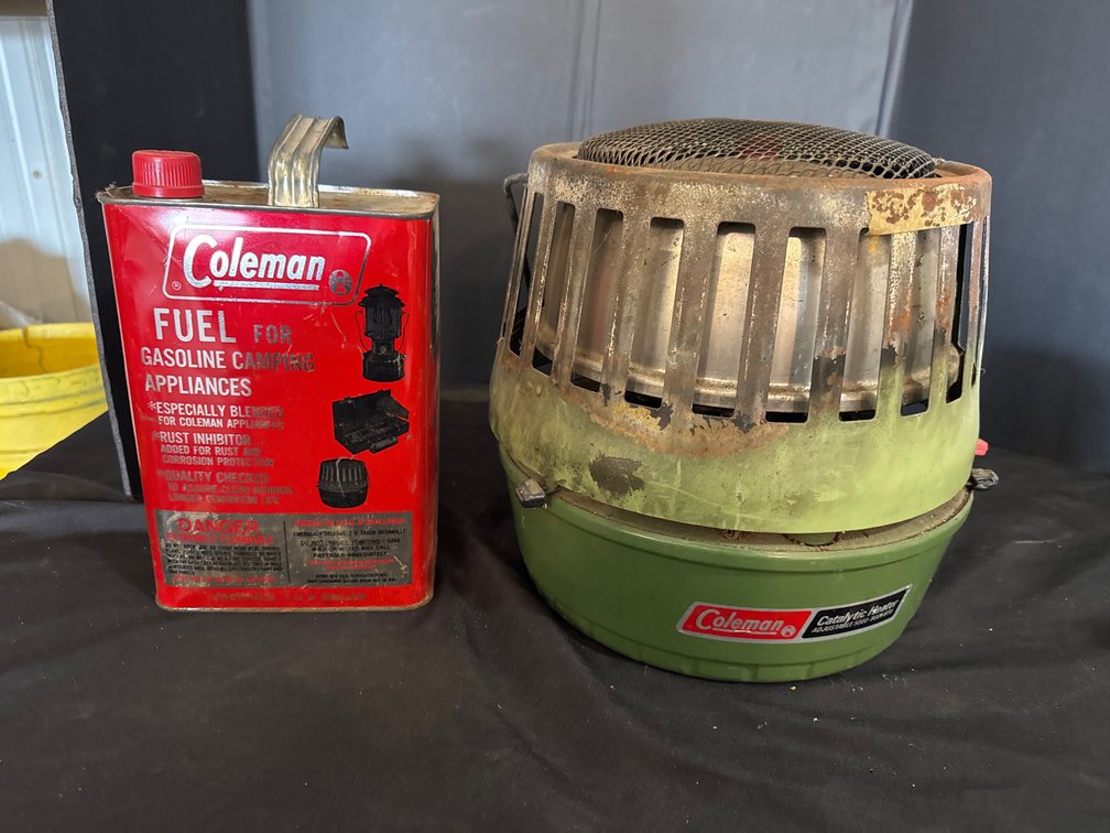 Coleman Catalytic Heater and Fuel