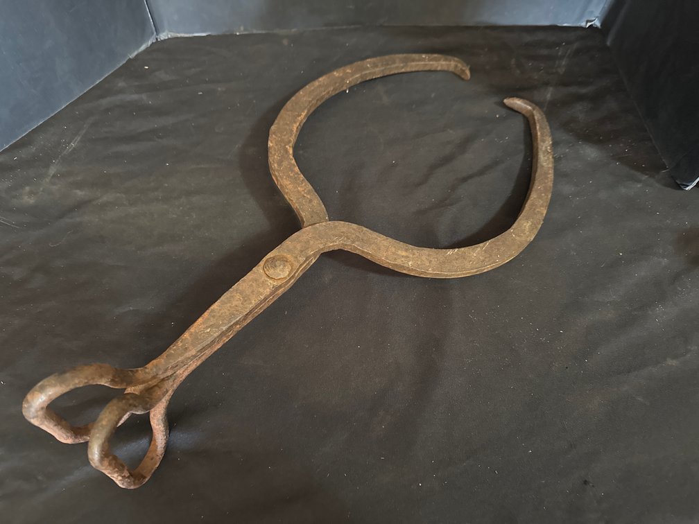 Iron Ice Tongs