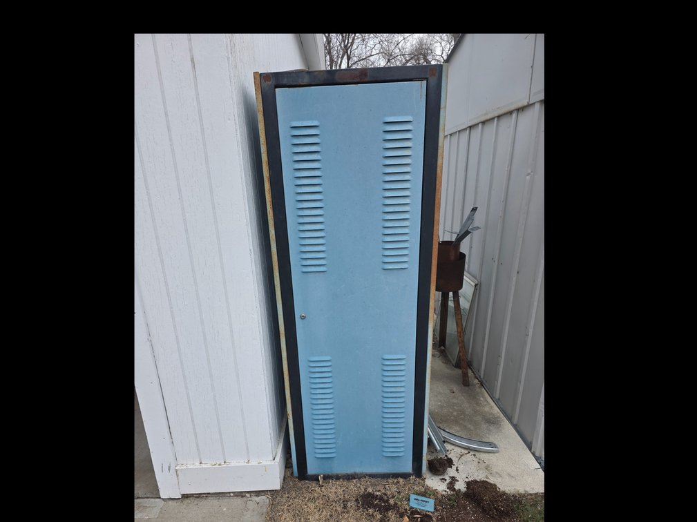 Outdoor Metal Storage cabinet