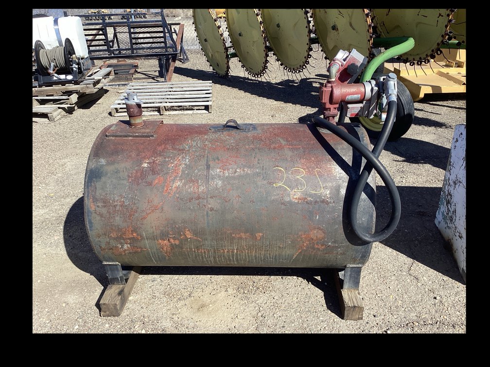 200 Gallon Transfer Tank With Tuthill Pump & Meter