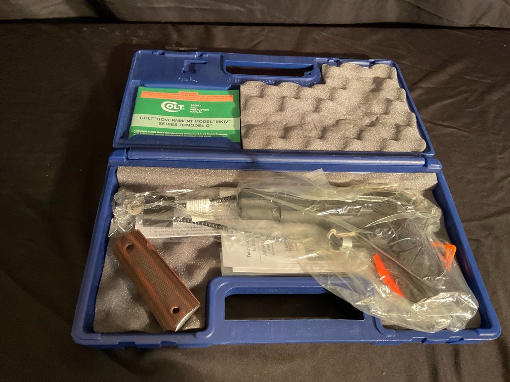 Limited Edition Colt Government Model MKIV Series 70/Model O .45 ACP Semi-Auto Pistol