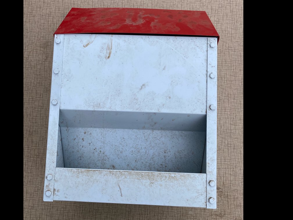 Wall Mounted Chicken Feeder