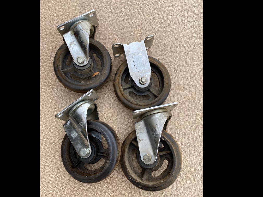Heavy Duty Casters Lot of 4