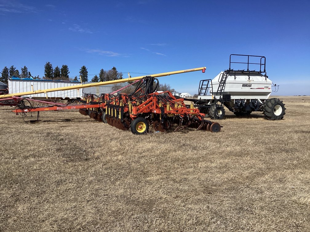 Bourgalt 5710 Series II Air Hoe Drill & 5350 Air Seeder