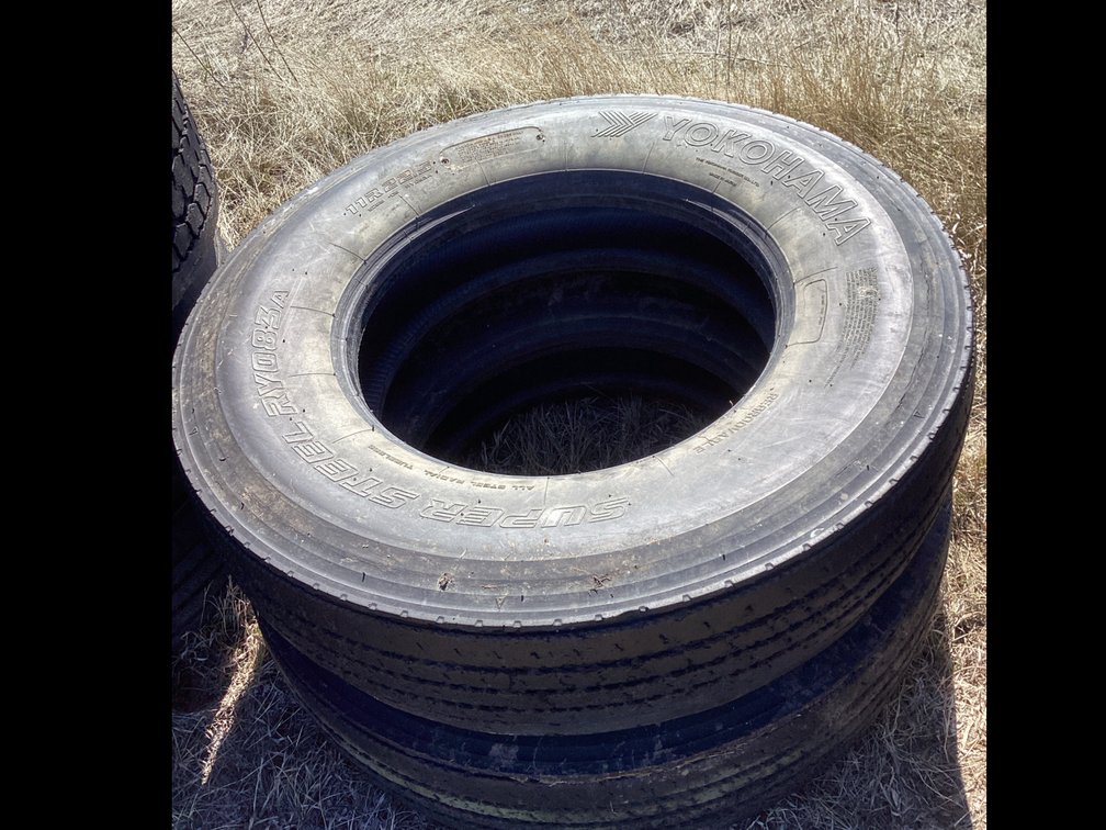 Yokahoma Super Steel 11R22.5 Tires (2)