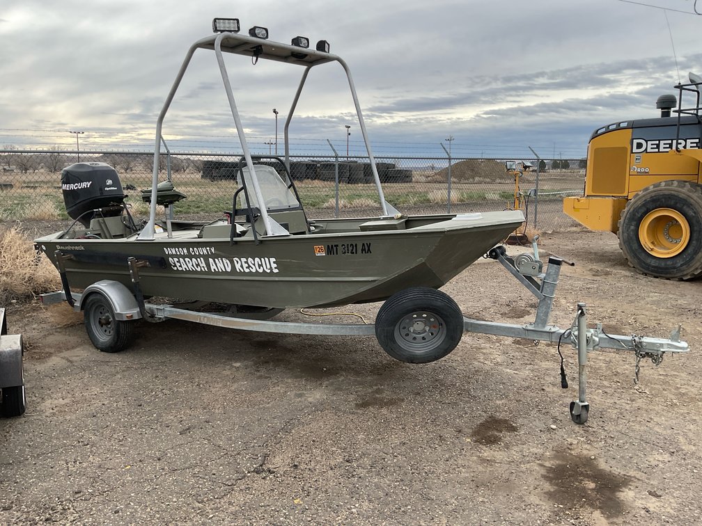 16’ Lowe Roughneck R1655TN Jet Boat