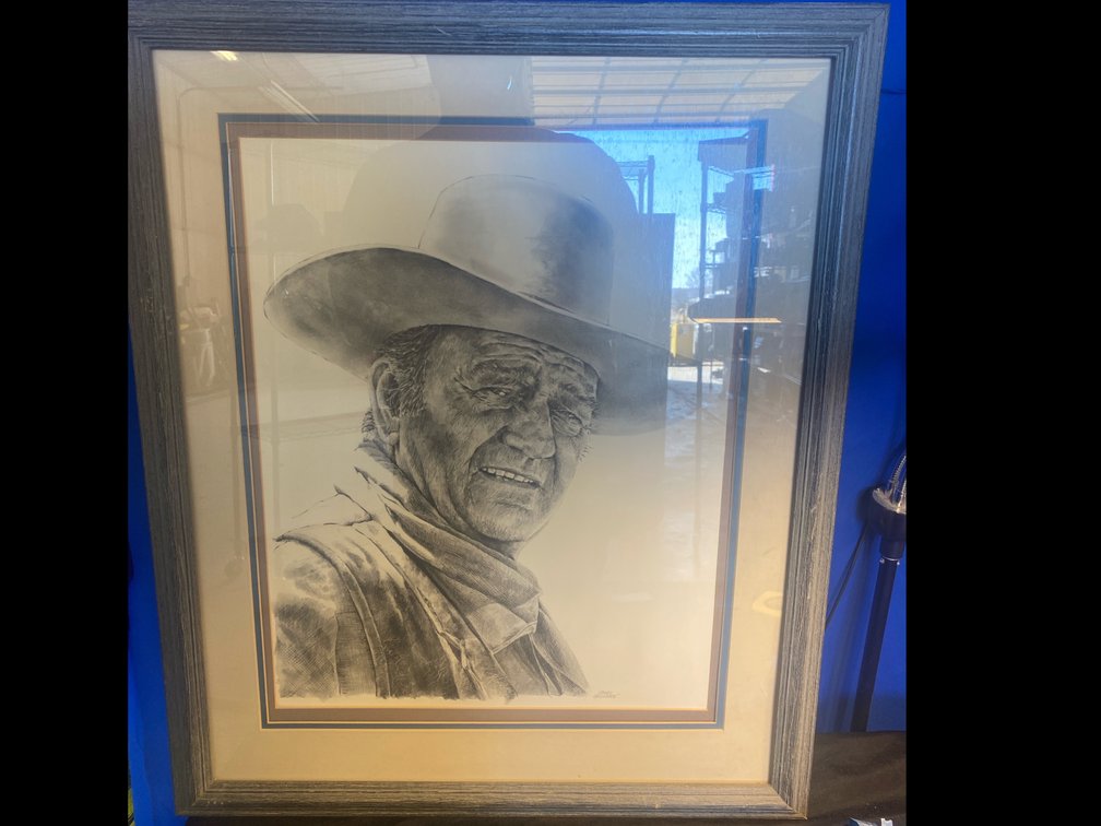 John Wayne Framed Print