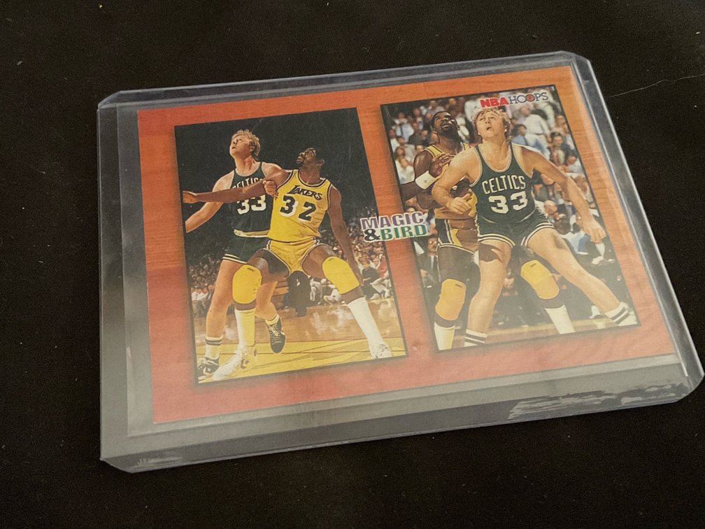 1994 Skybox NBA Hoops Magic & Bird Card