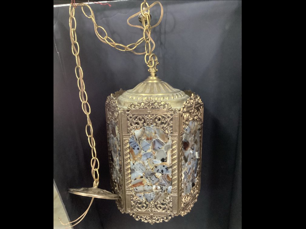 Agate Hanging Lamp