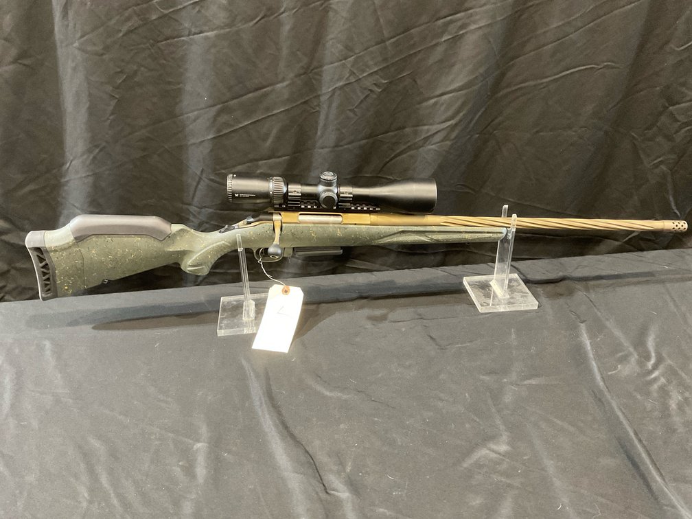 Ruger American 7mm-08 Remington Bolt Action Rifle With Scope