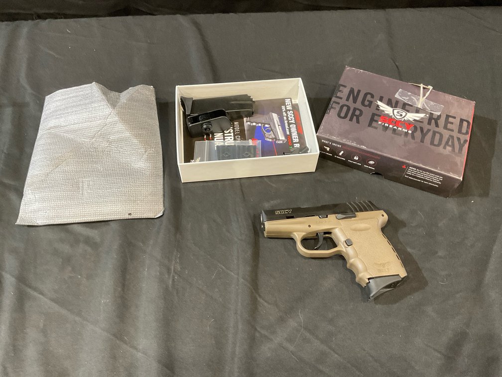 SCCY CPX-2 9mm Semi-Automatic Pistol